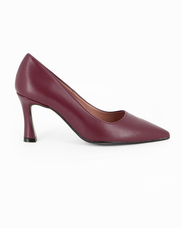 Prodotto: MISS GLOBO - Décolleté bordeaux, tacco 7,5CM - MADE IN ITALY