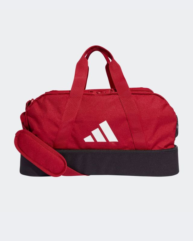 Prodotto: ADIDAS - BORSONE CON FONDO TIRO S -BICOLORE  ROSSO E NERO - IB8651