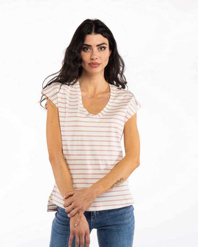 Prodotto: TSHIRT SMANICATA RIGATA