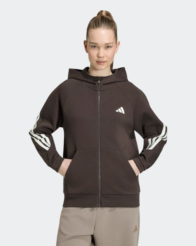 Prodotto: JACKET C/CAPP.STA 3S FZ HD BROWN