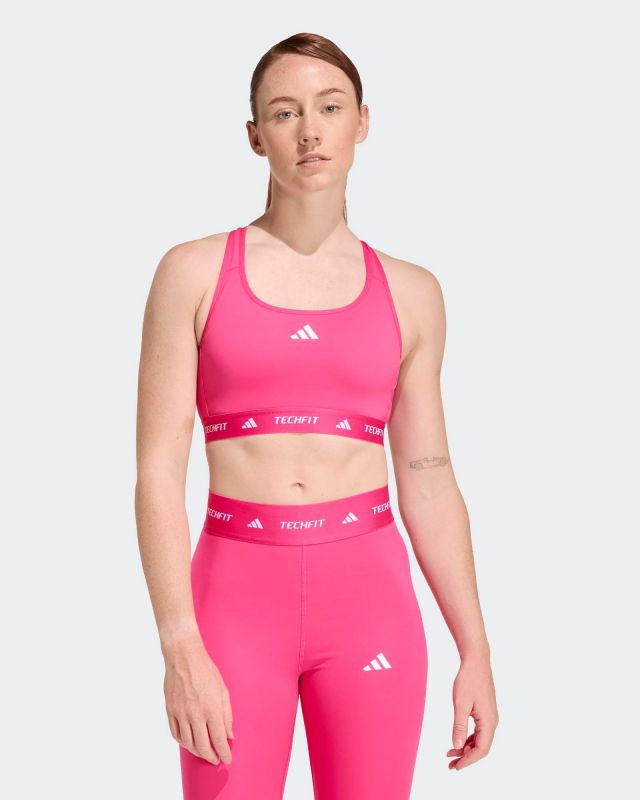 Prodotto: ADIDAS - REGGISENO SPORTIVO FUXIA TECHFIT - KF3268