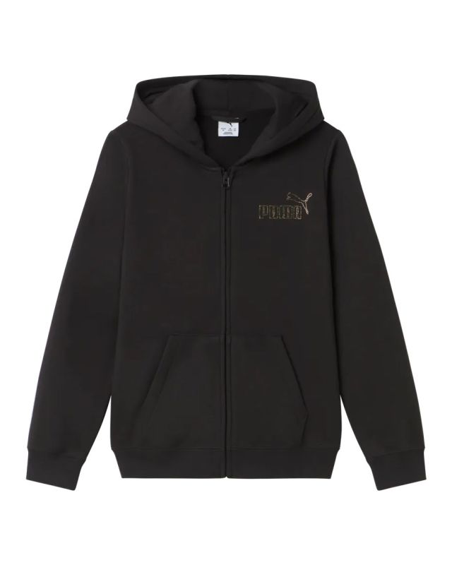 Prodotto: JACKET C/CAPP.ESS+ RHINESTONE FZ HD BLK