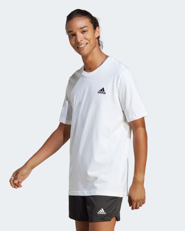 Prodotto: ADIDAS-T-SHIRT ESSENTIALS SINGLE JERSEY EMBROIDERED SMALL LOGO-IC9286