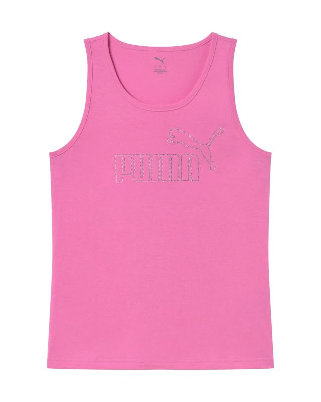 Prodotto: PUMA - CANOTTA FUXIA  ESSENTIAL  LOGO TANK RHINESTONE DA DONNA, 693864-74