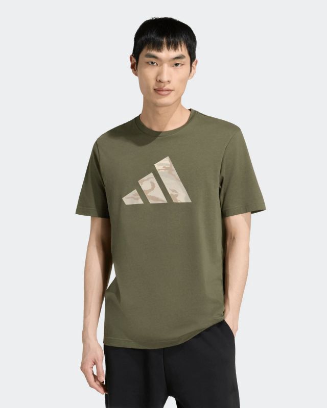 Prodotto: T-SHIRT MM CAMO LOGO T OLIVE