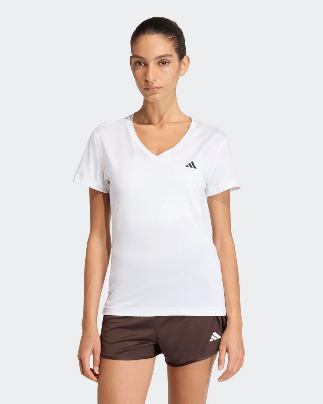 Prodotto: ADIDAS - T-SHIRT BIANCA PER ALLENAMENTO DA DONNA SCOLLO A V - KB9595