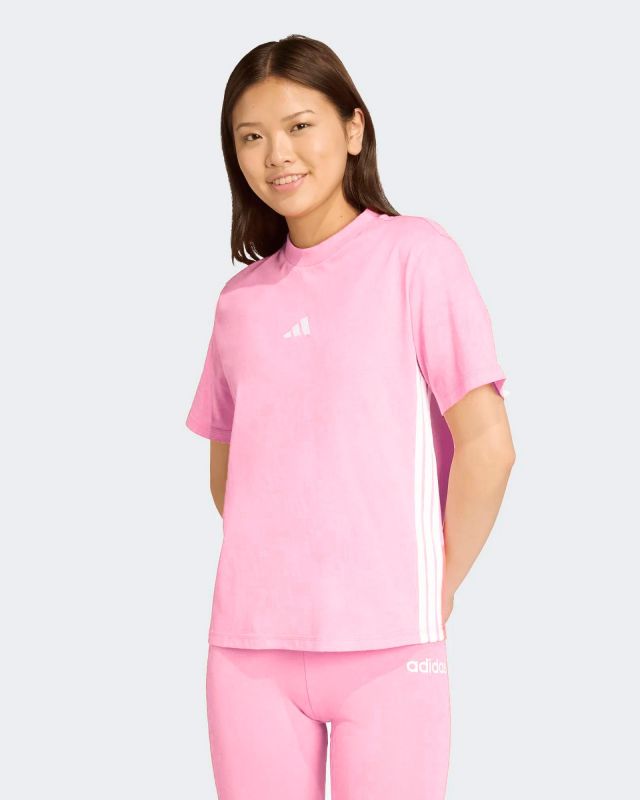 Prodotto: ADIDAS - T-SHIRT ROSA DA DONNA ESSENTIAL IN COTONE - JE1226