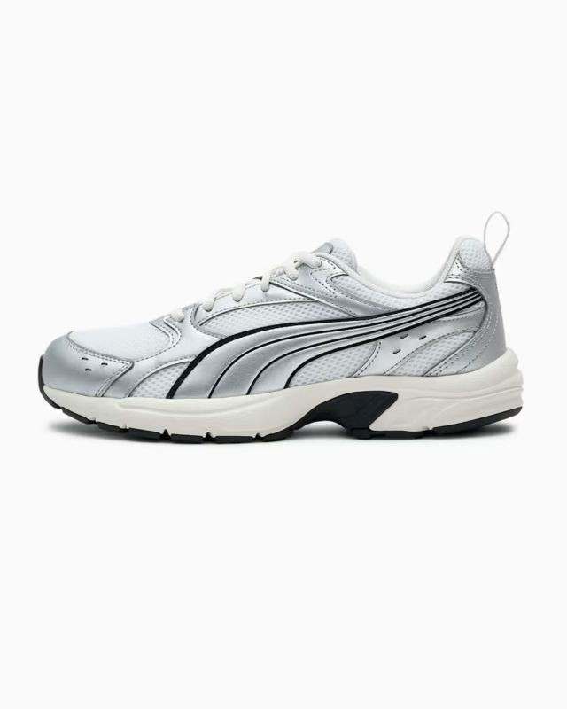 Prodotto: PUMA - SNEAKERS  MILENIO TECH LT BIANCA, SILVER E NERA , 406791-01