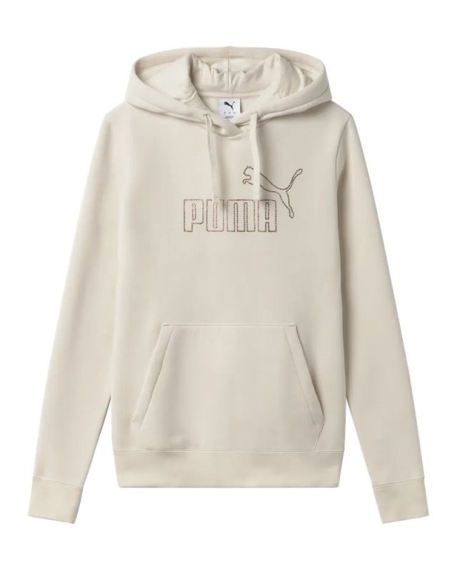 Prodotto: SWEAT C/CAPP.ESS+RHINESTONE HD FL S.SNOW