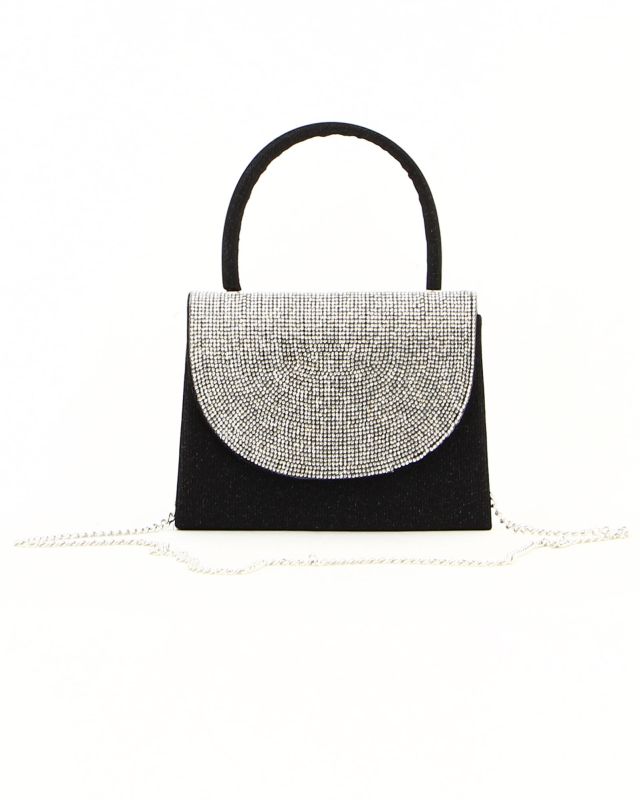 Prodotto: BUSTINA BORSETTA C/MANICO+PATTA GLITTER