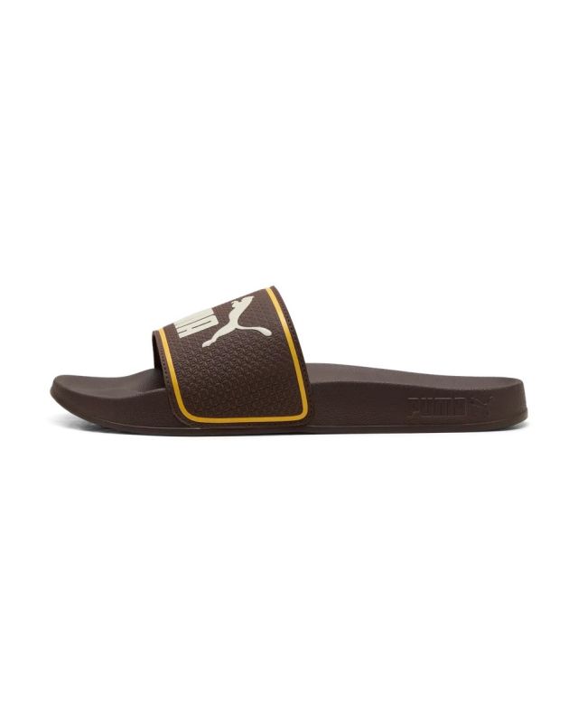 Prodotto: PUMA -CIABATTE LEADCAT 2.0 MARRONI CON DETTAGLI GIALLI DA UOMO 384139-45