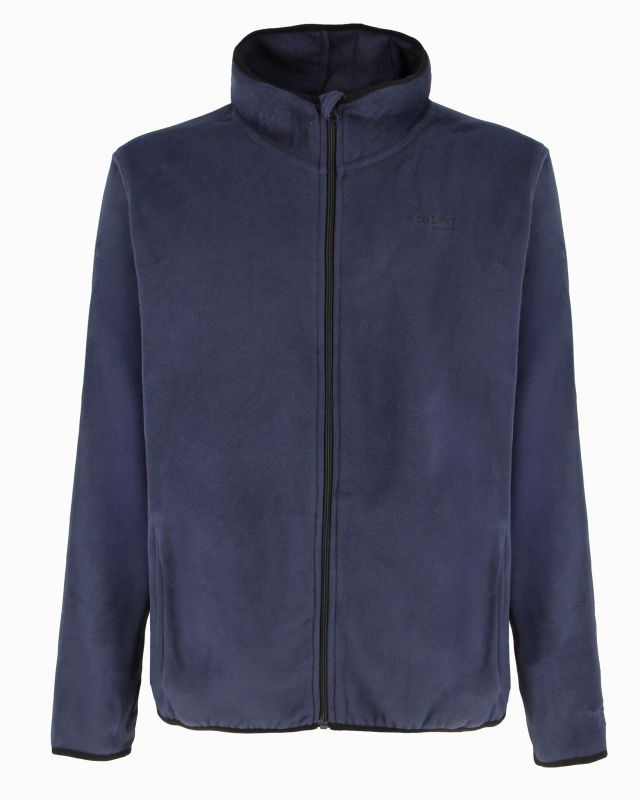 Prodotto: ON SPIRIT - PILE UOMO  CON CAPPUCCIO FULL ZIP BLU SCURO - ANDREA